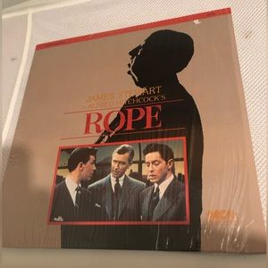 Alfred Hitchcock’s Rope Laserdisc- 699 $25 or $20 w/offer